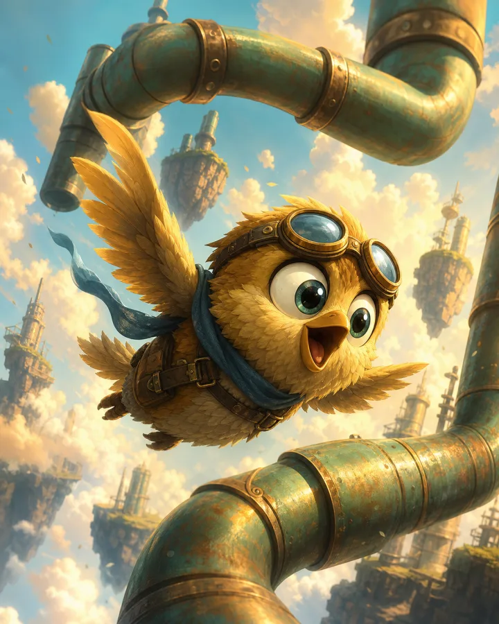 Illustration de l'univers Cloud Courier