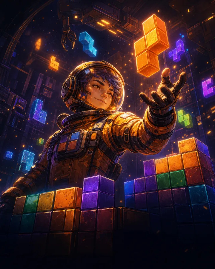 Illustration de l'univers Neon Forge