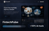 Aperçu du site FintechPulse