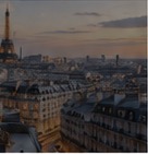 Vue parisienne avec la tour Eiffel