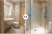 Avant après salle de bain rénovée