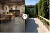 Avant après terrasse aménagée